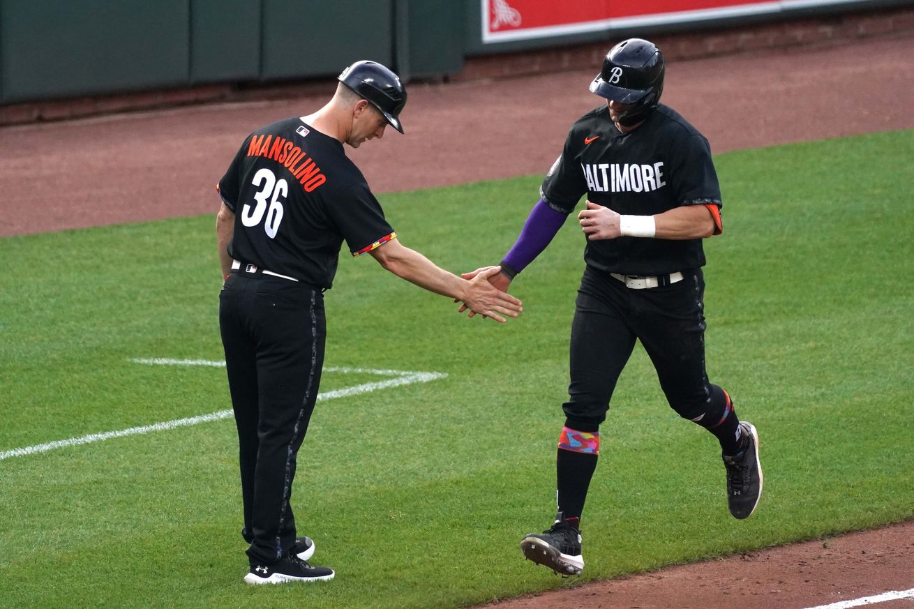 MLB: Texas Rangers at Baltimore Orioles