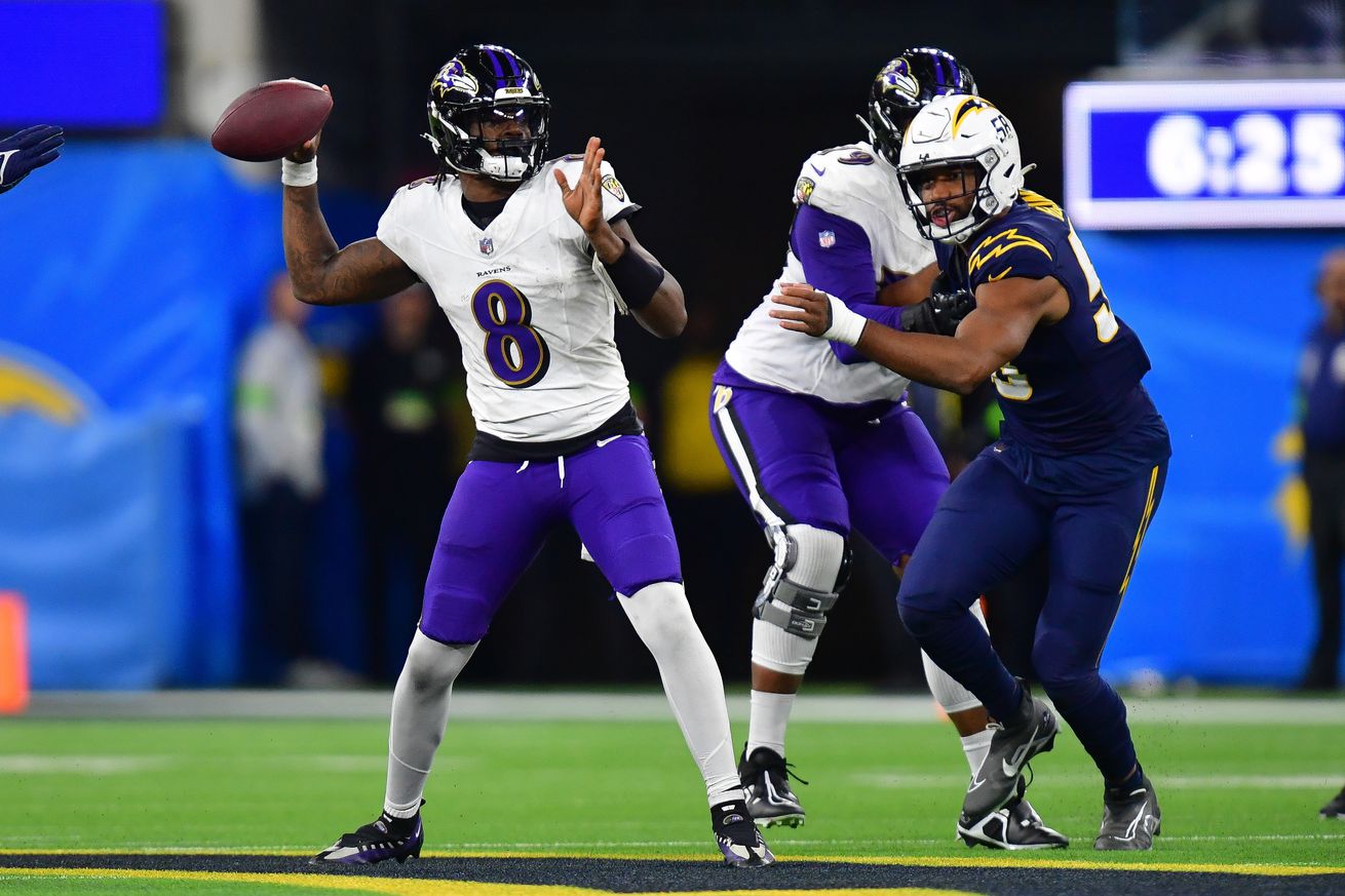 NFL: Baltimore Ravens at Los Angeles Chargers