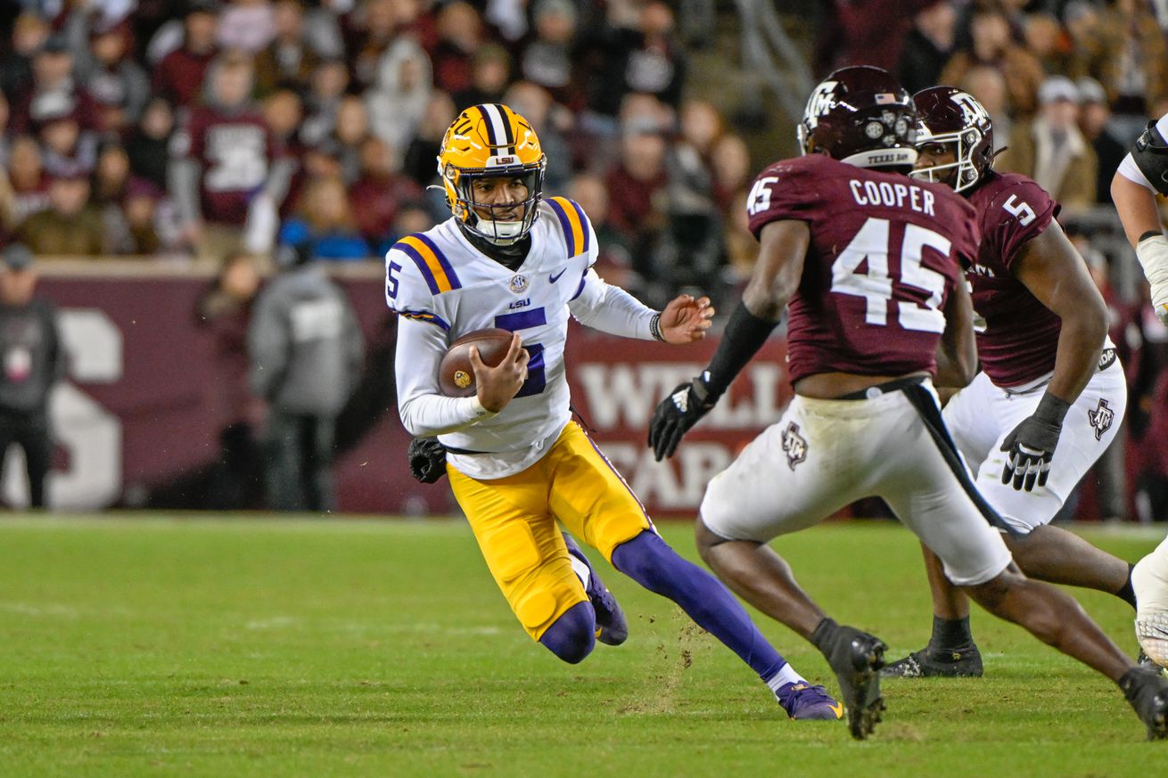 COLLEGE FOOTBALL: NOV 26 LSU at Texas A&M