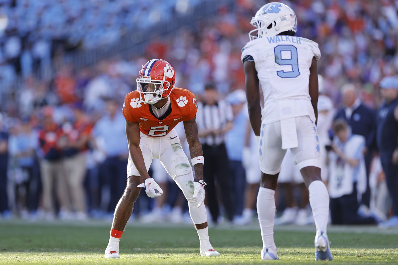 COLLEGE FOOTBALL: NOV 18 North Carolina at Clemson