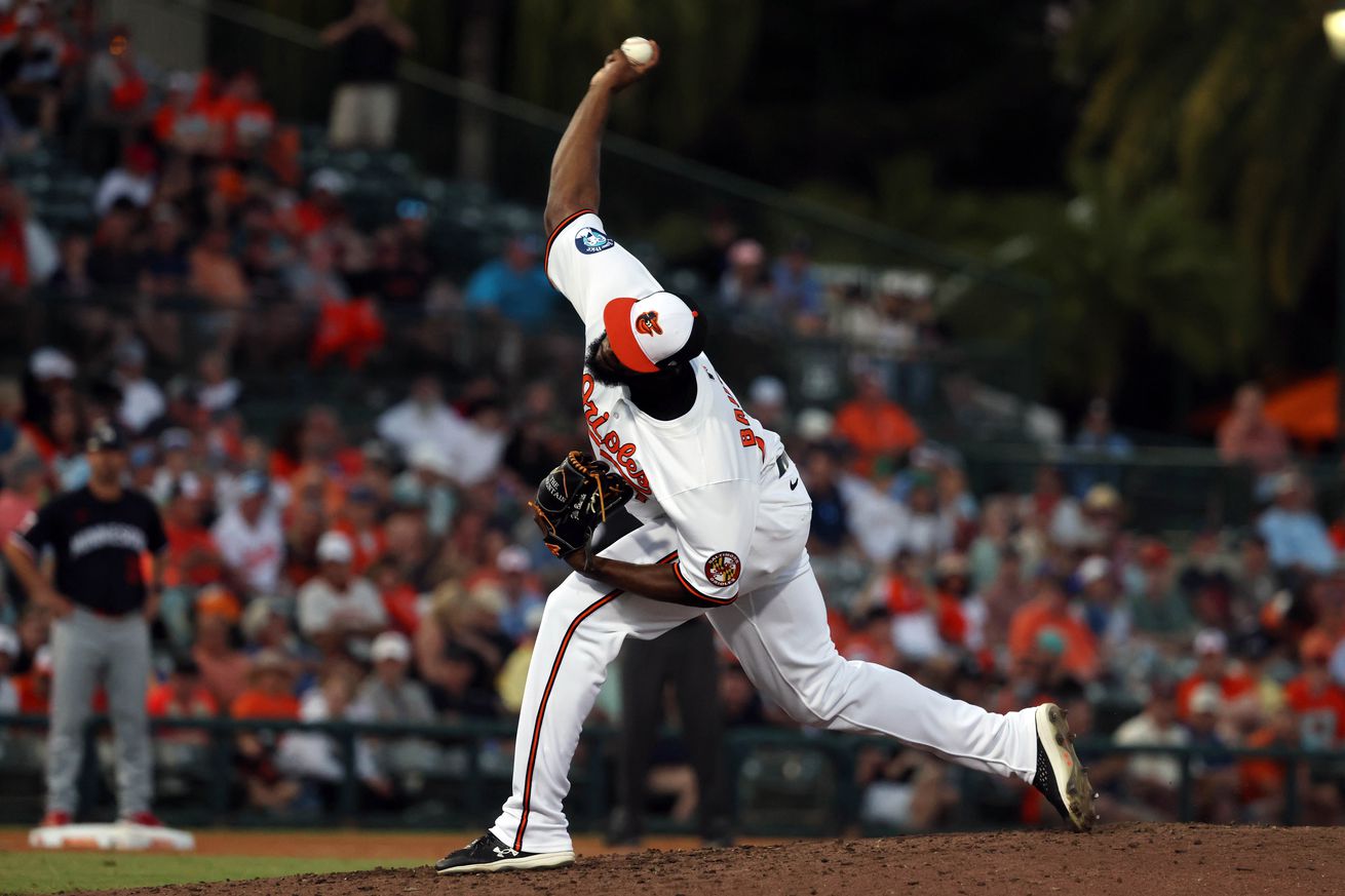 MLB: Spring Training-Minnesota Twins at Baltimore Orioles