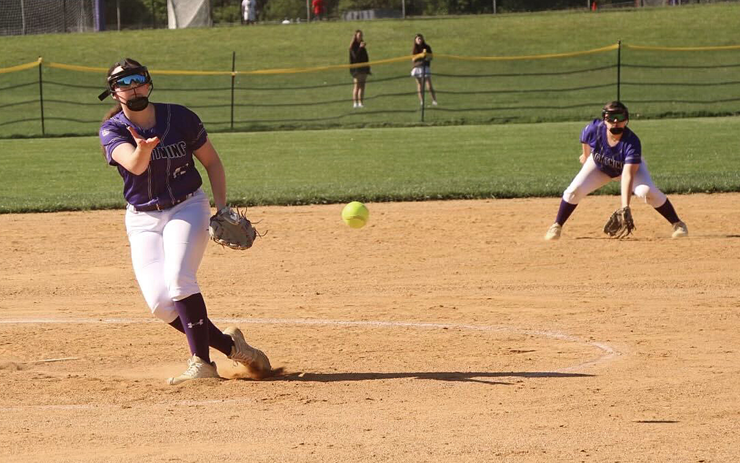 Long Reach’s Riley Slonac throws a pitch in the fifth...
