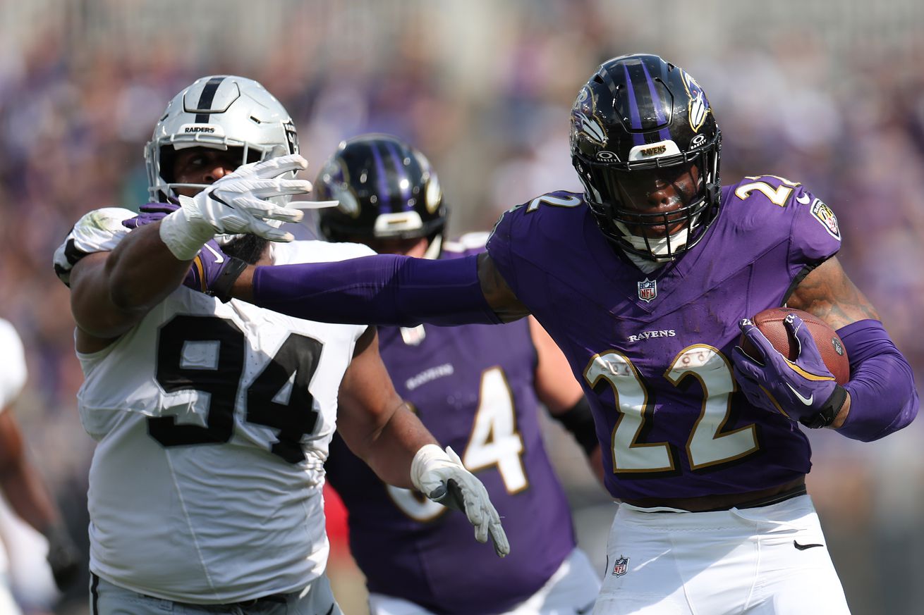 Las Vegas Raiders v Baltimore Ravens