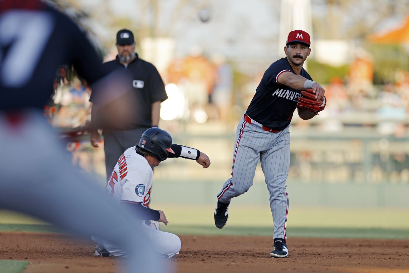 MLB: MAR 14 Spring Training Twins at Orioles