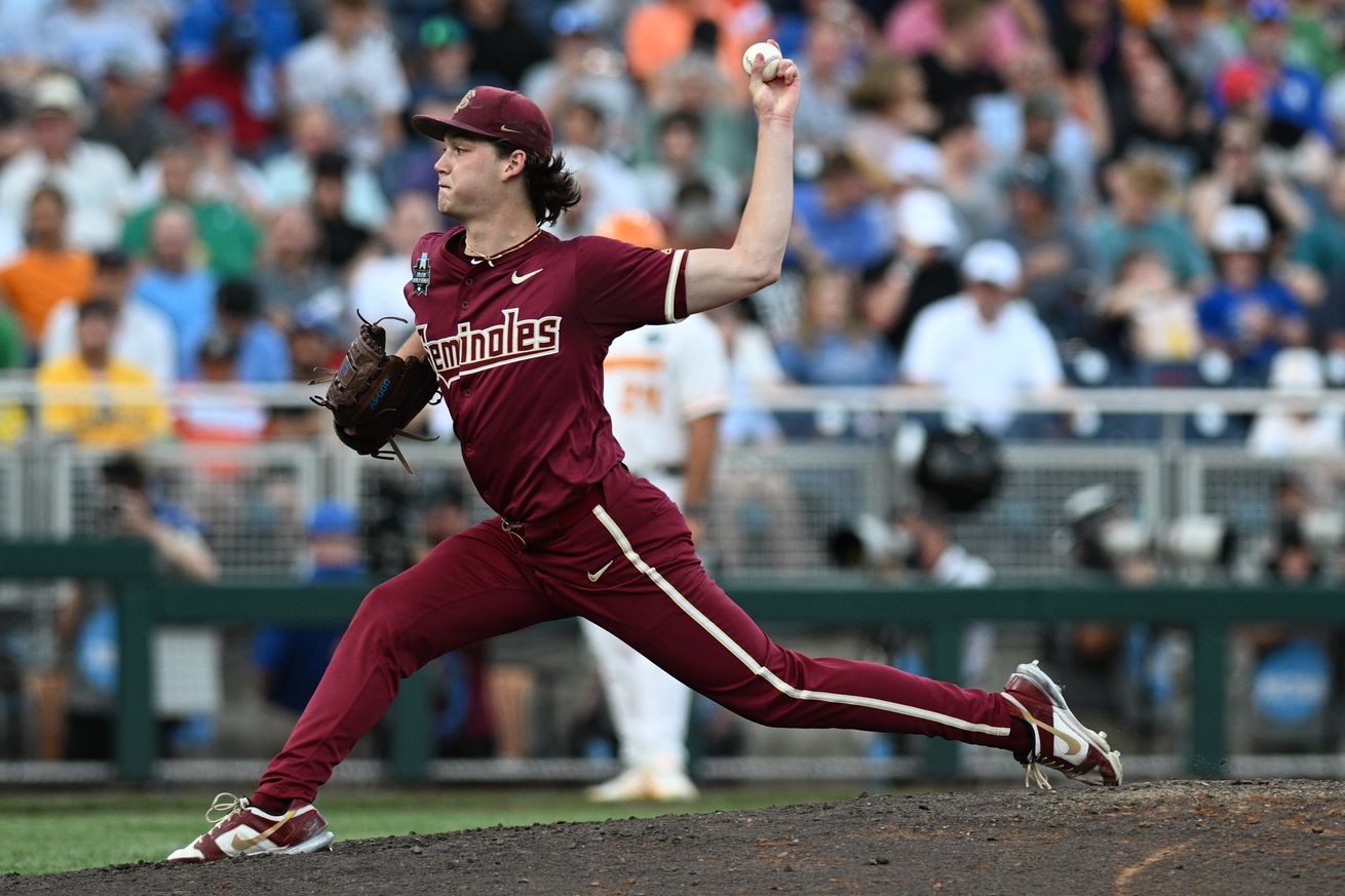 NCAA Baseball: College World Series-Florida State v Tennessee