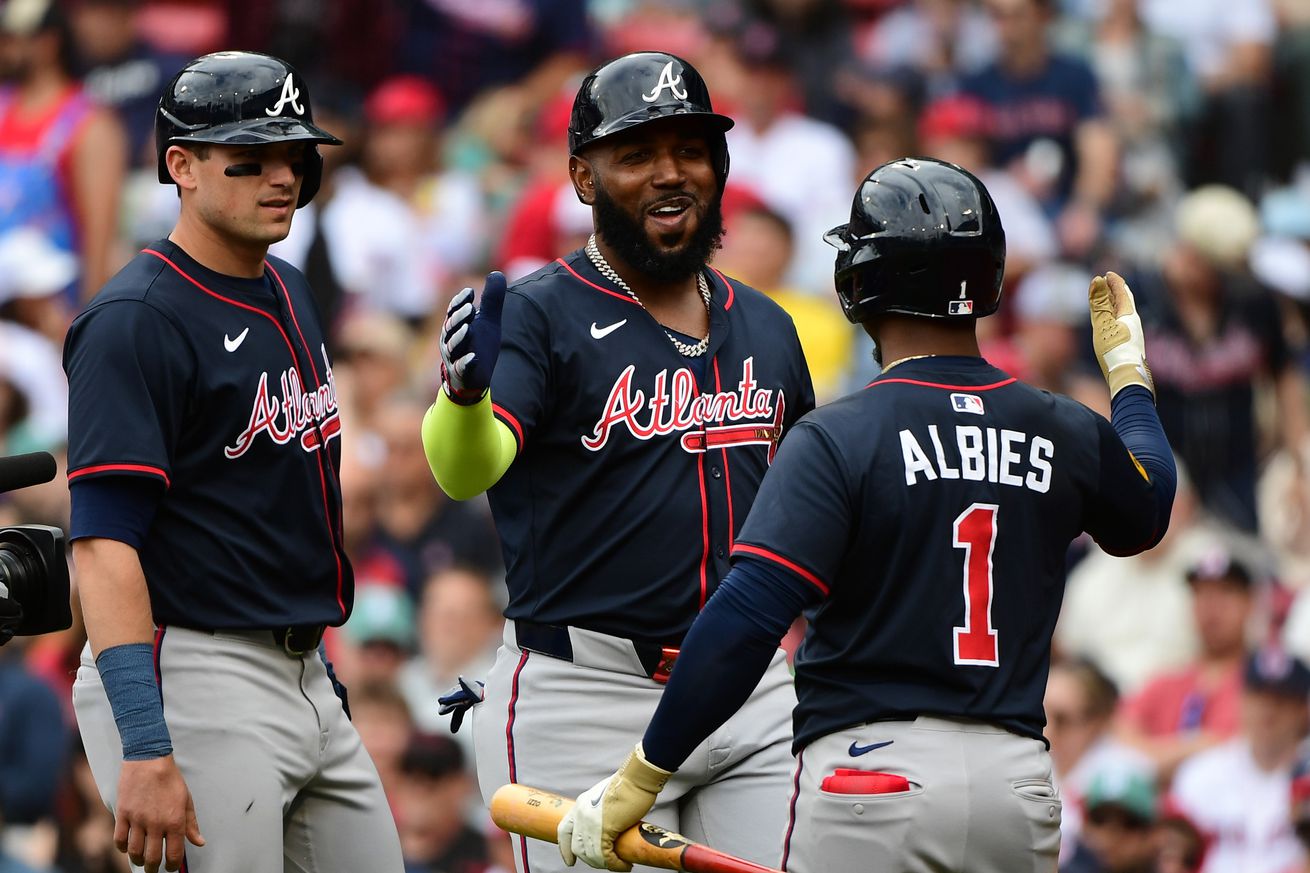 MLB: Atlanta Braves at Boston Red Sox
