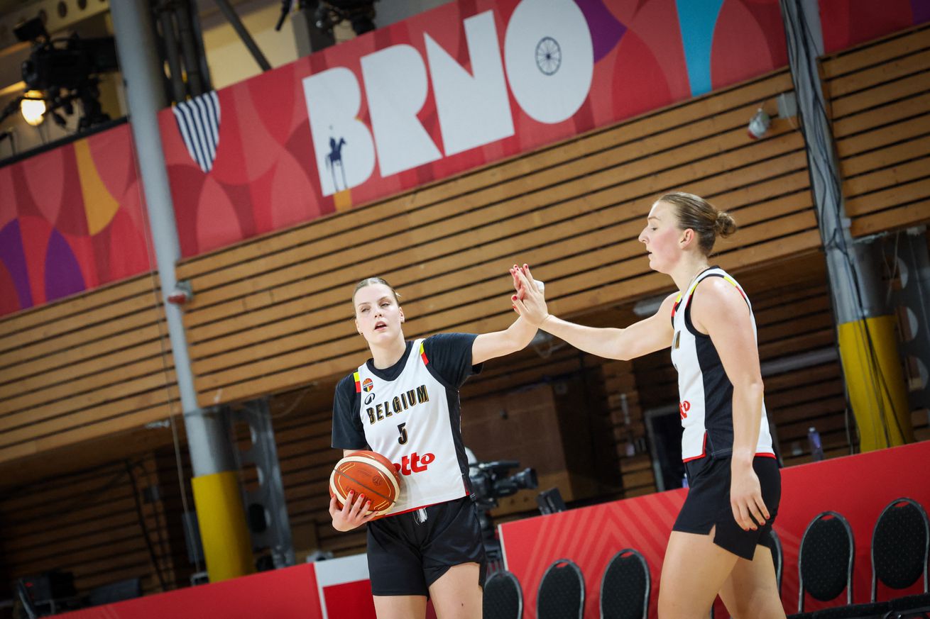 BASKET EURO BELGIAN CATS TRAINING