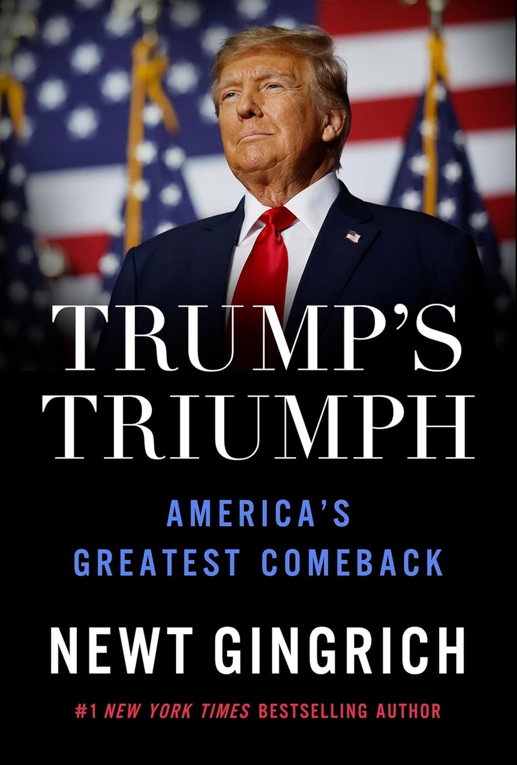 Trump's Triumph: America's Greatest Comeback book cover image