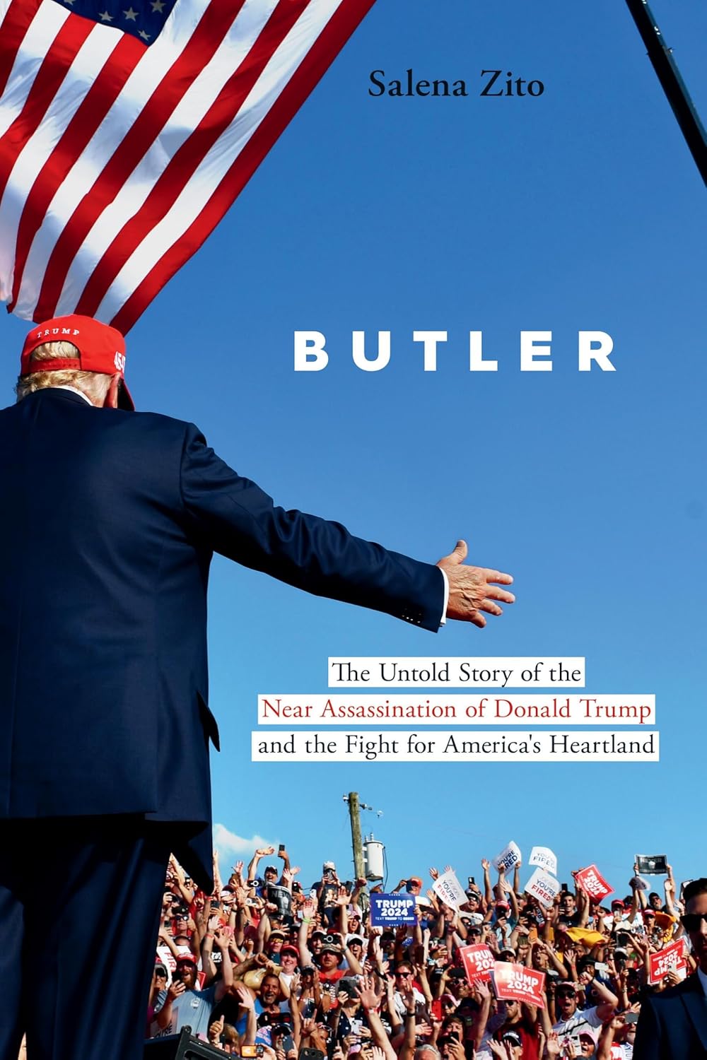 Butler: The Untold Story of the Near Assassination of Donald Trump and the Fight for America's Heartland book cover image