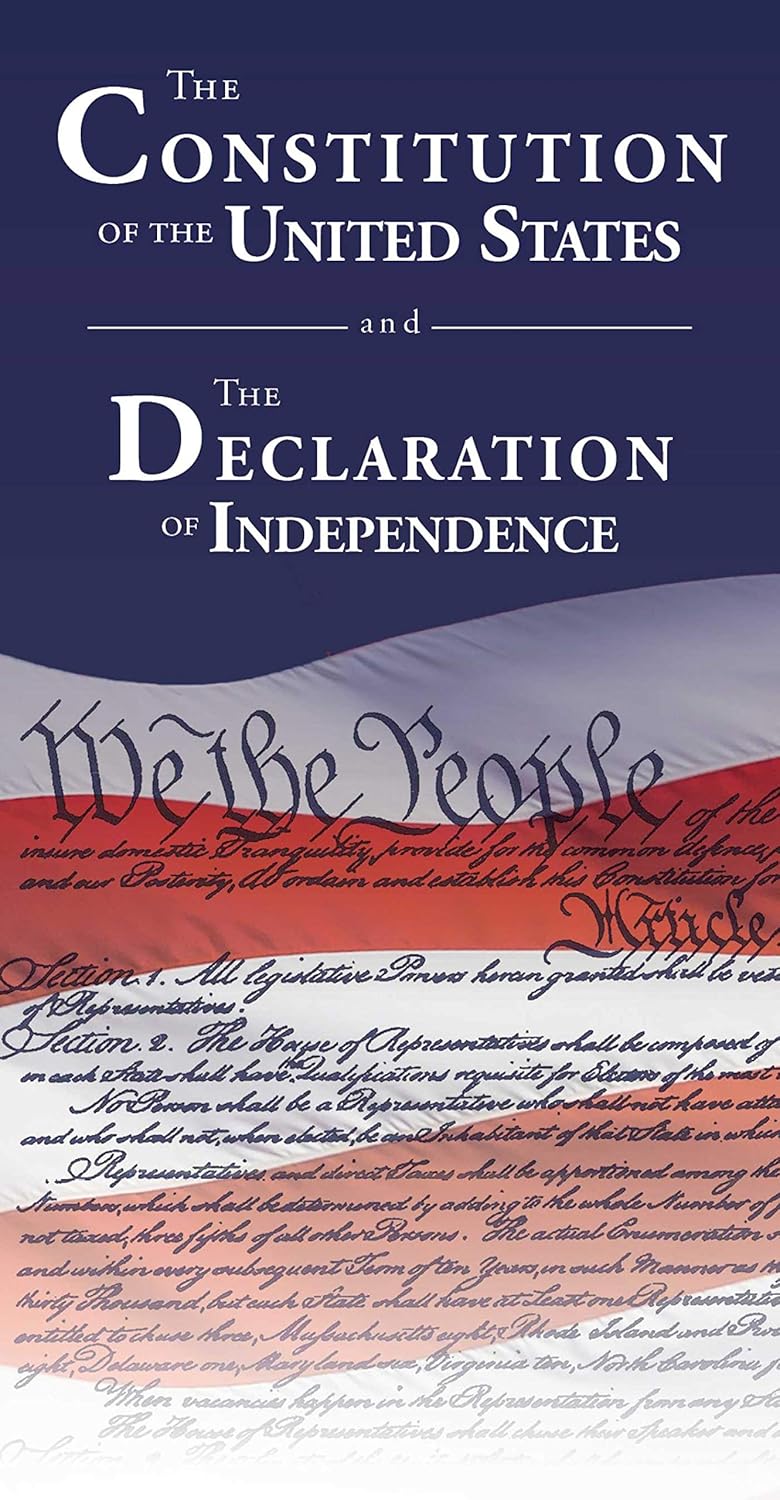 The Constitution of the United States and The Declaration of Independence book cover image