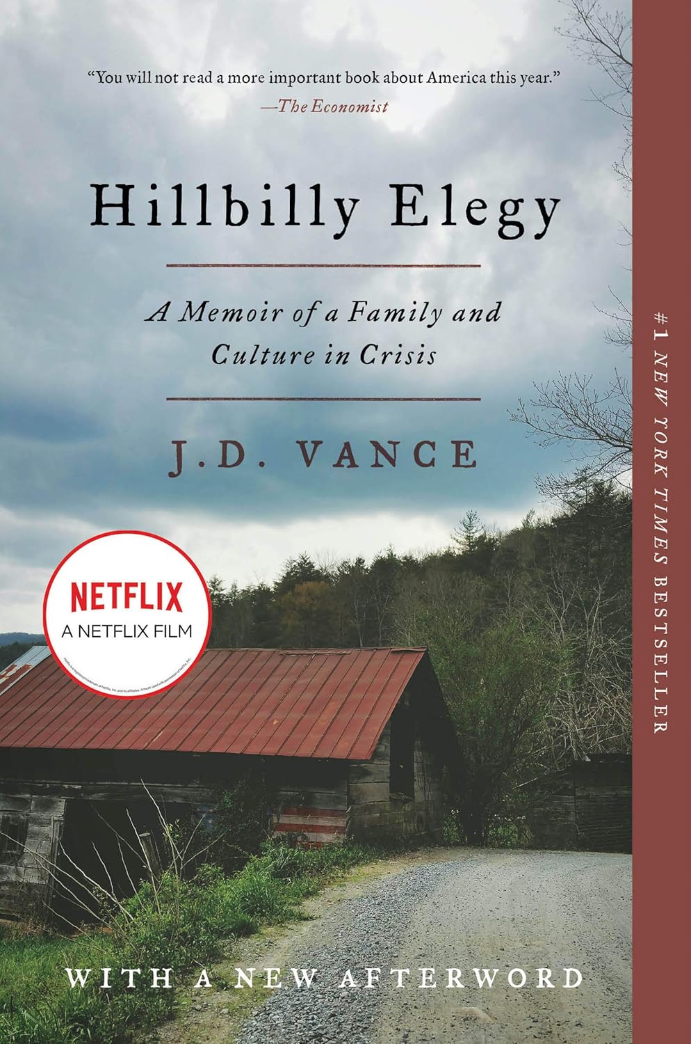 Hillbilly Elegy: A Memoir of a Family and Culture in Crisis book cover image
