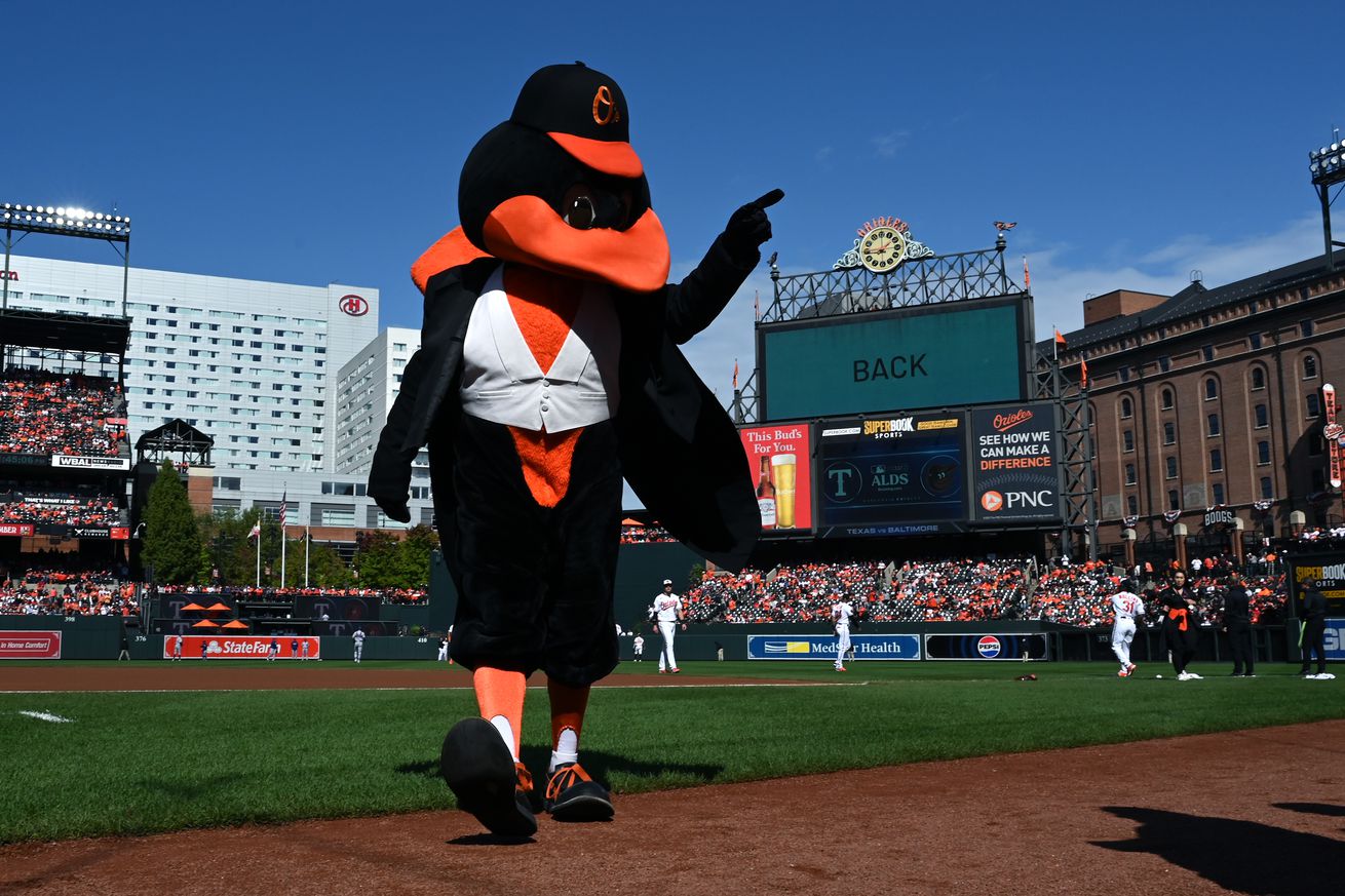 MLB: ALDS-Texas Rangers at Baltimore Orioles