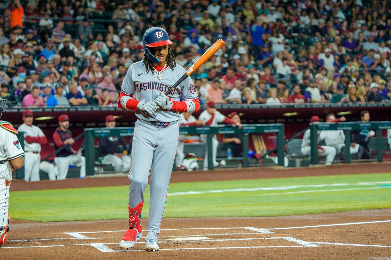 MLB: Washington Nationals at Arizona Diamondbacks