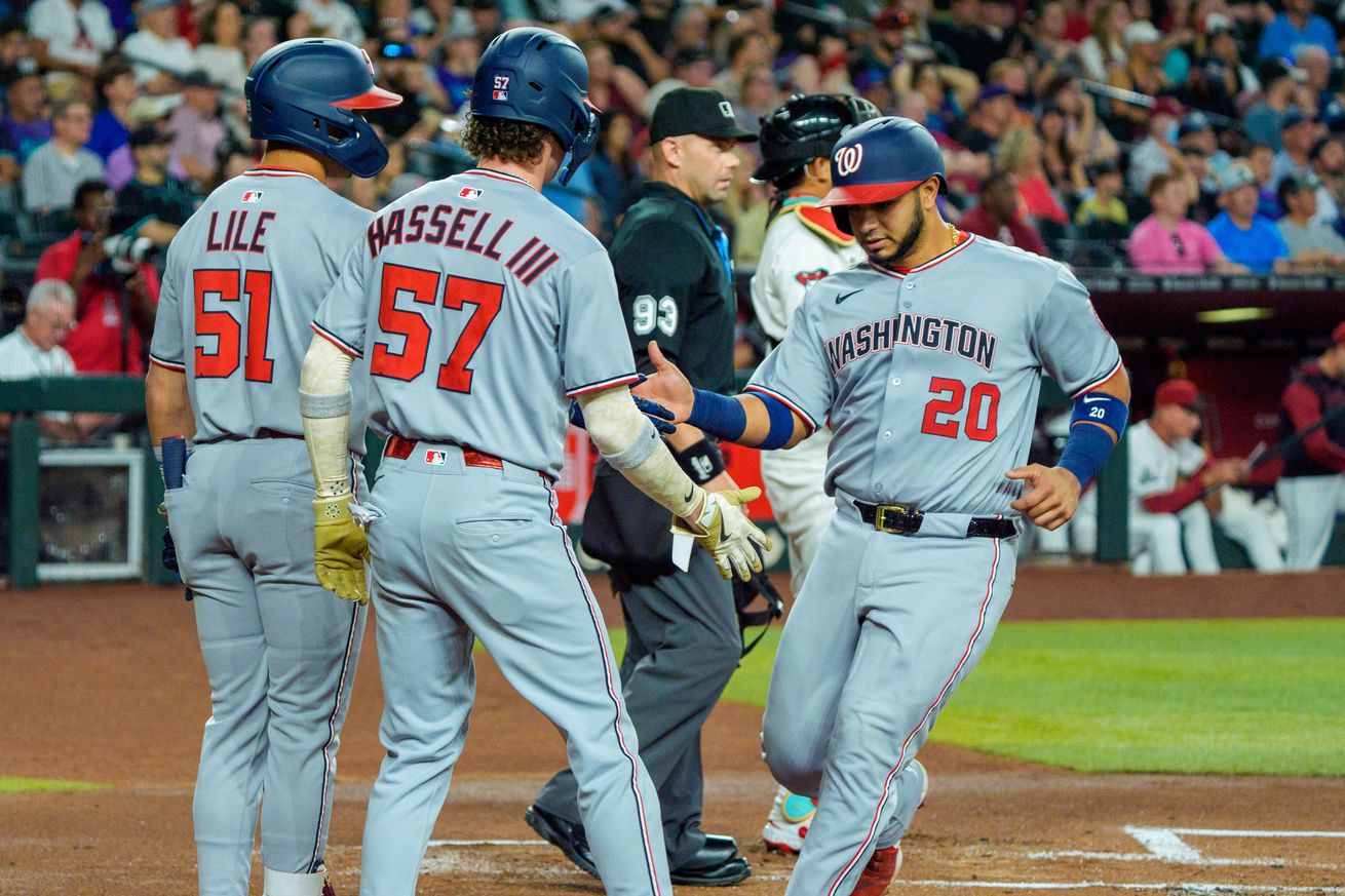 MLB: Washington Nationals at Arizona Diamondbacks