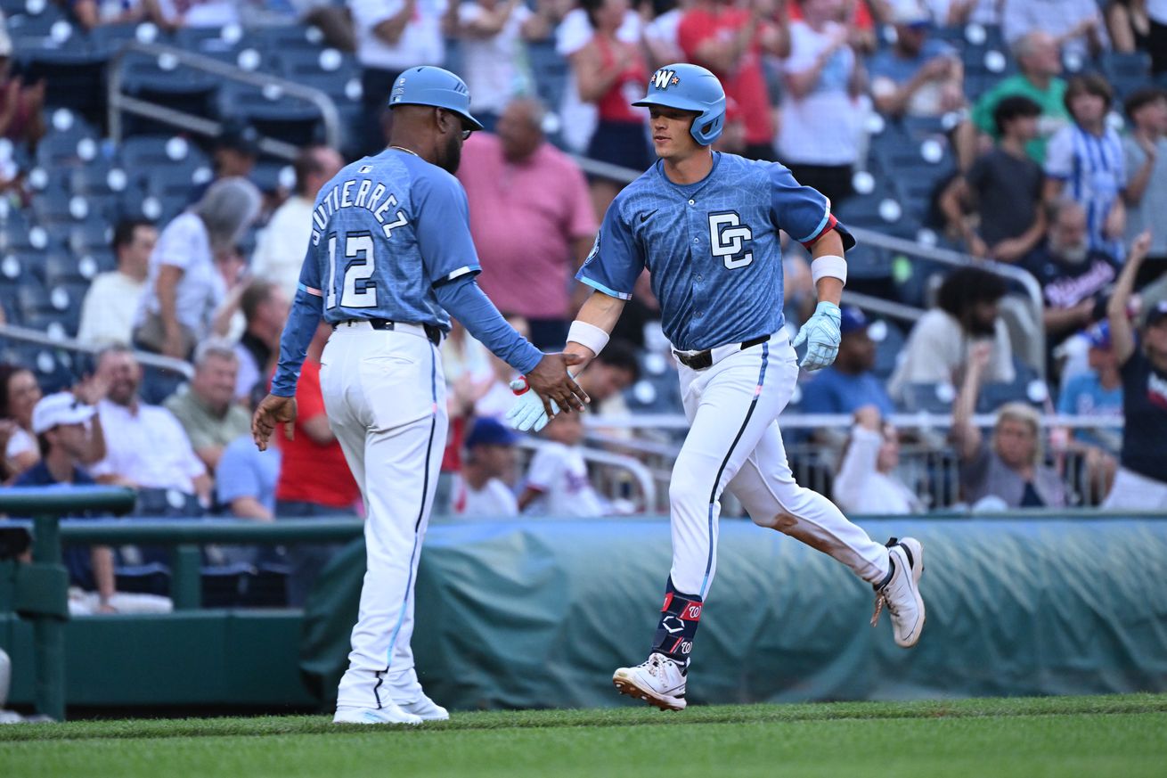 MLB: Texas Rangers at Washington Nationals