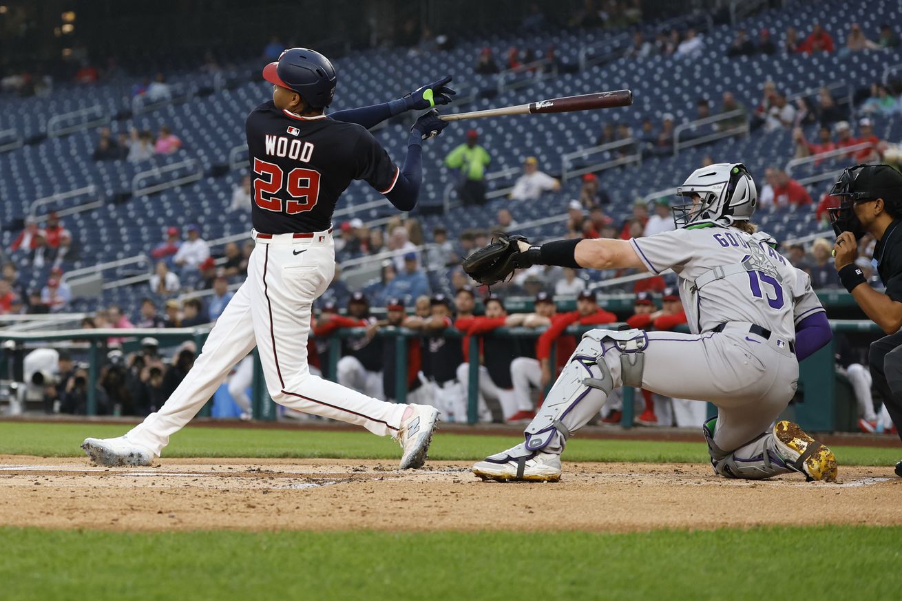 MLB: Colorado Rockies at Washington Nationals