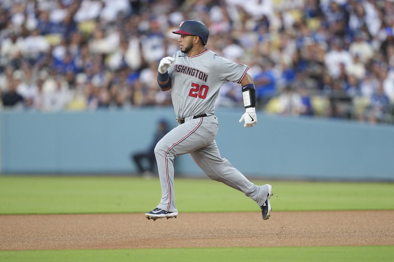 MLB: Washington Nationals at Los Angeles Dodgers