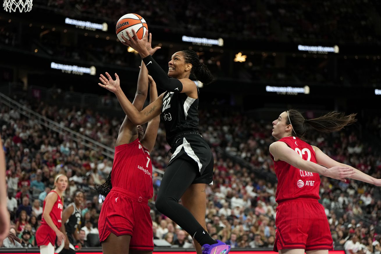 WNBA: Indiana Fever at Las Vegas Aces