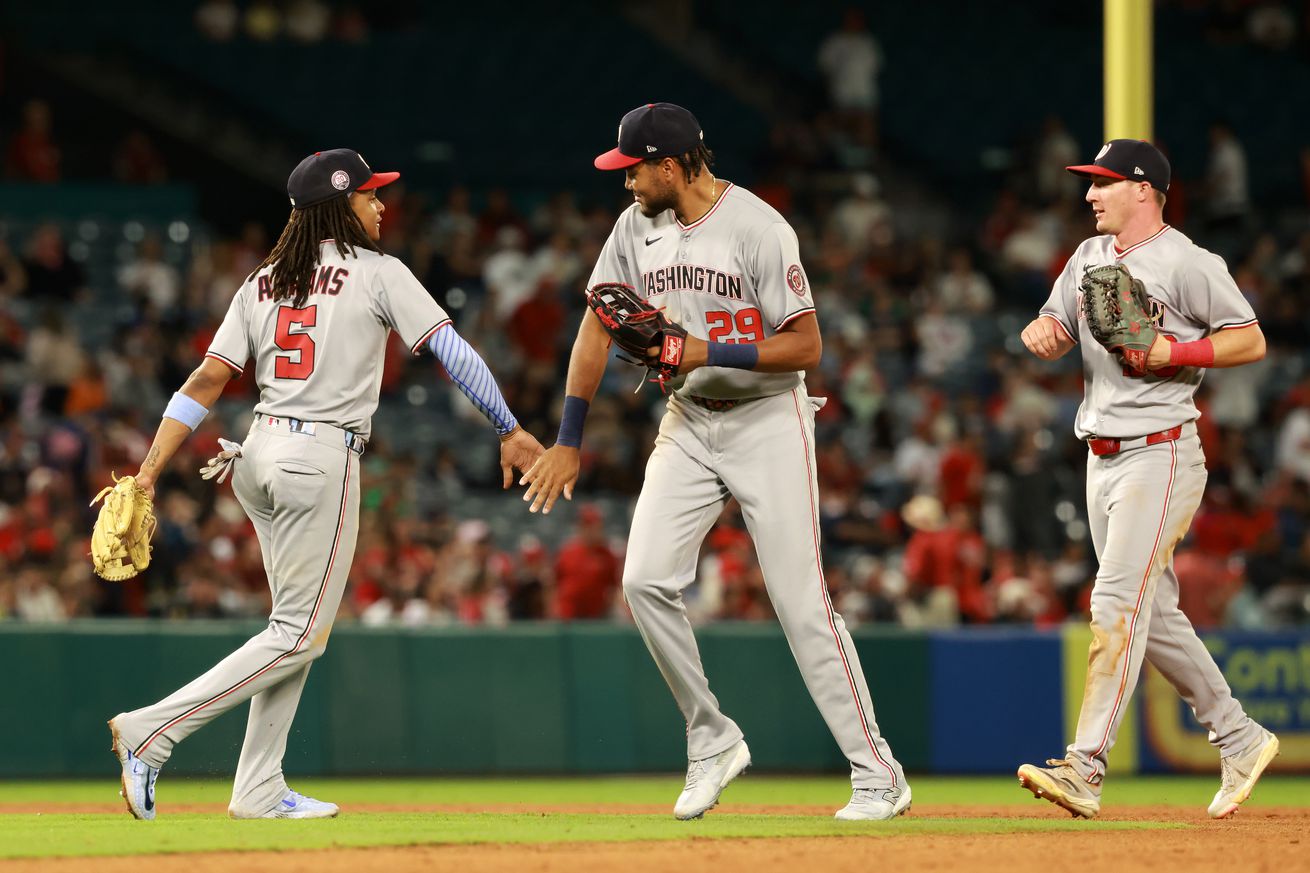 MLB: Washington Nationals at Los Angeles Angels