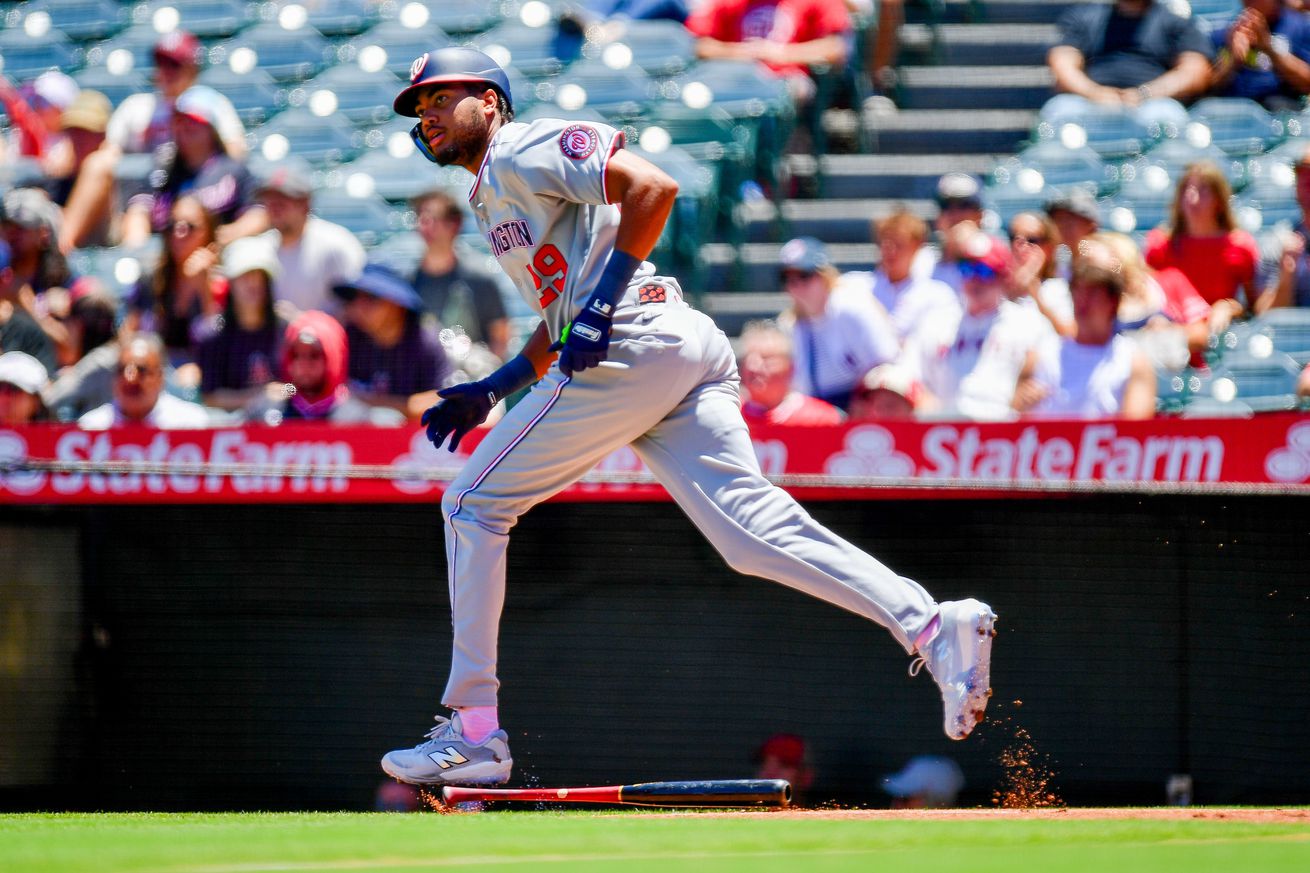 MLB: Washington Nationals at Los Angeles Angels