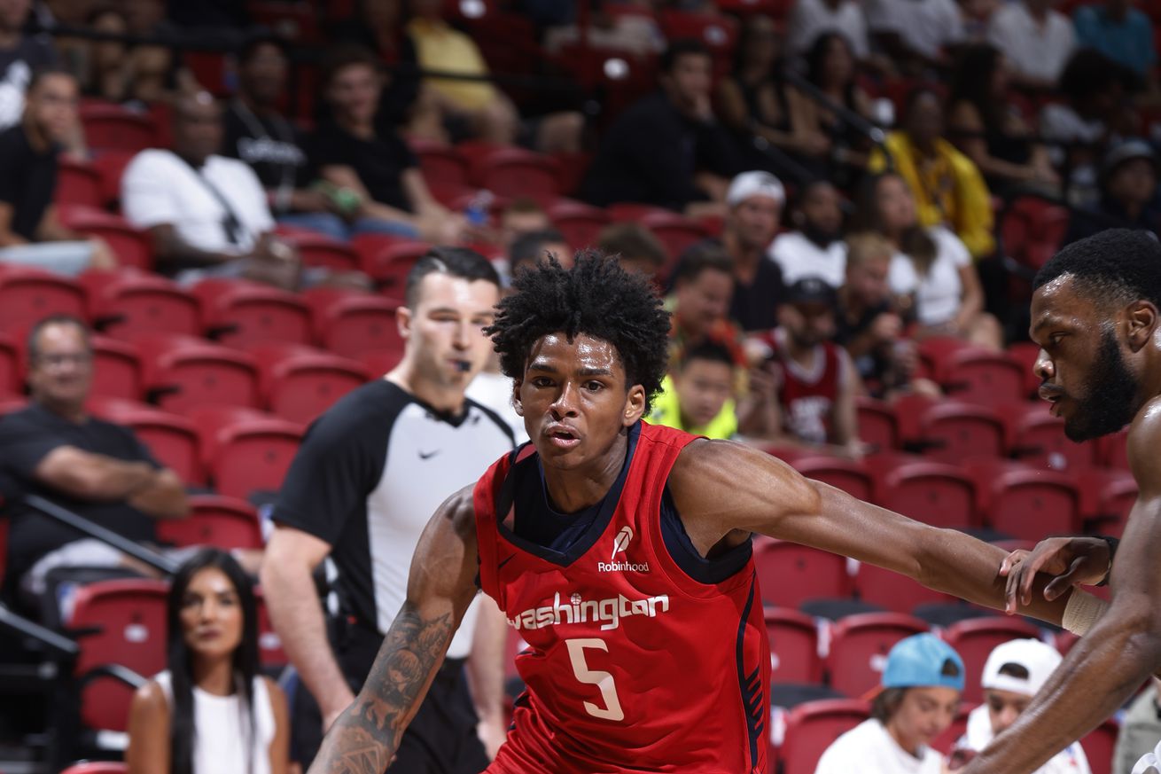 2025 NBA Summer League - Washington Wizards v Utah Jazz