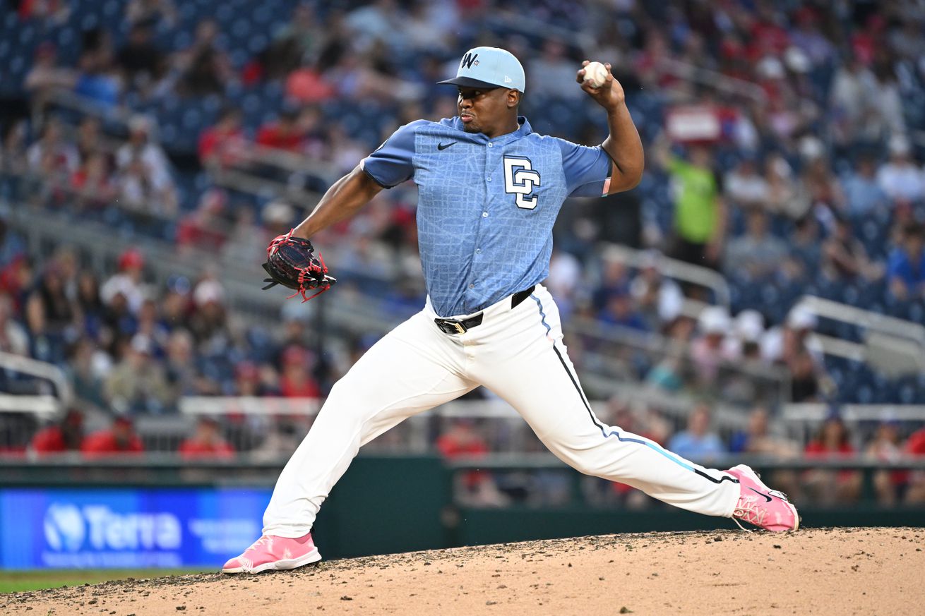 MLB: Texas Rangers at Washington Nationals