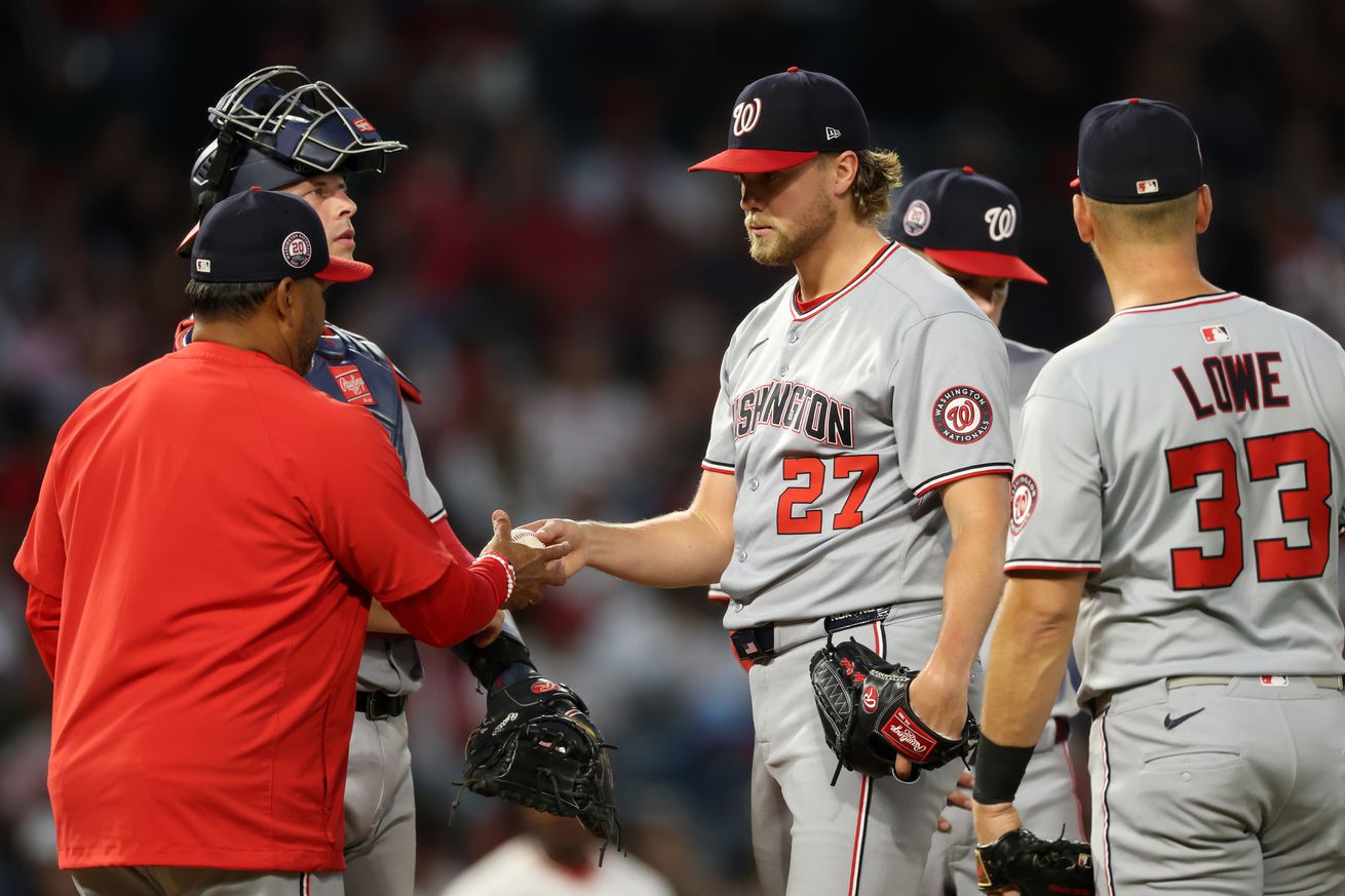 MLB: Washington Nationals at Los Angeles Angels