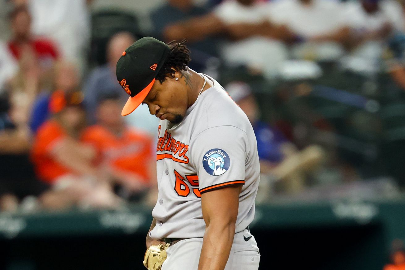 MLB: Baltimore Orioles at Texas Rangers