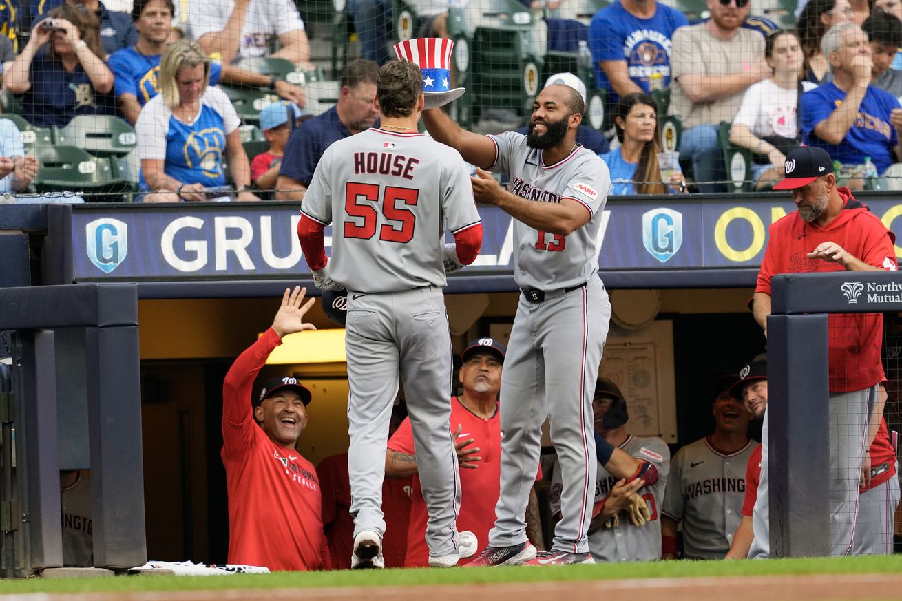 MLB: Washington Nationals at Milwaukee Brewers