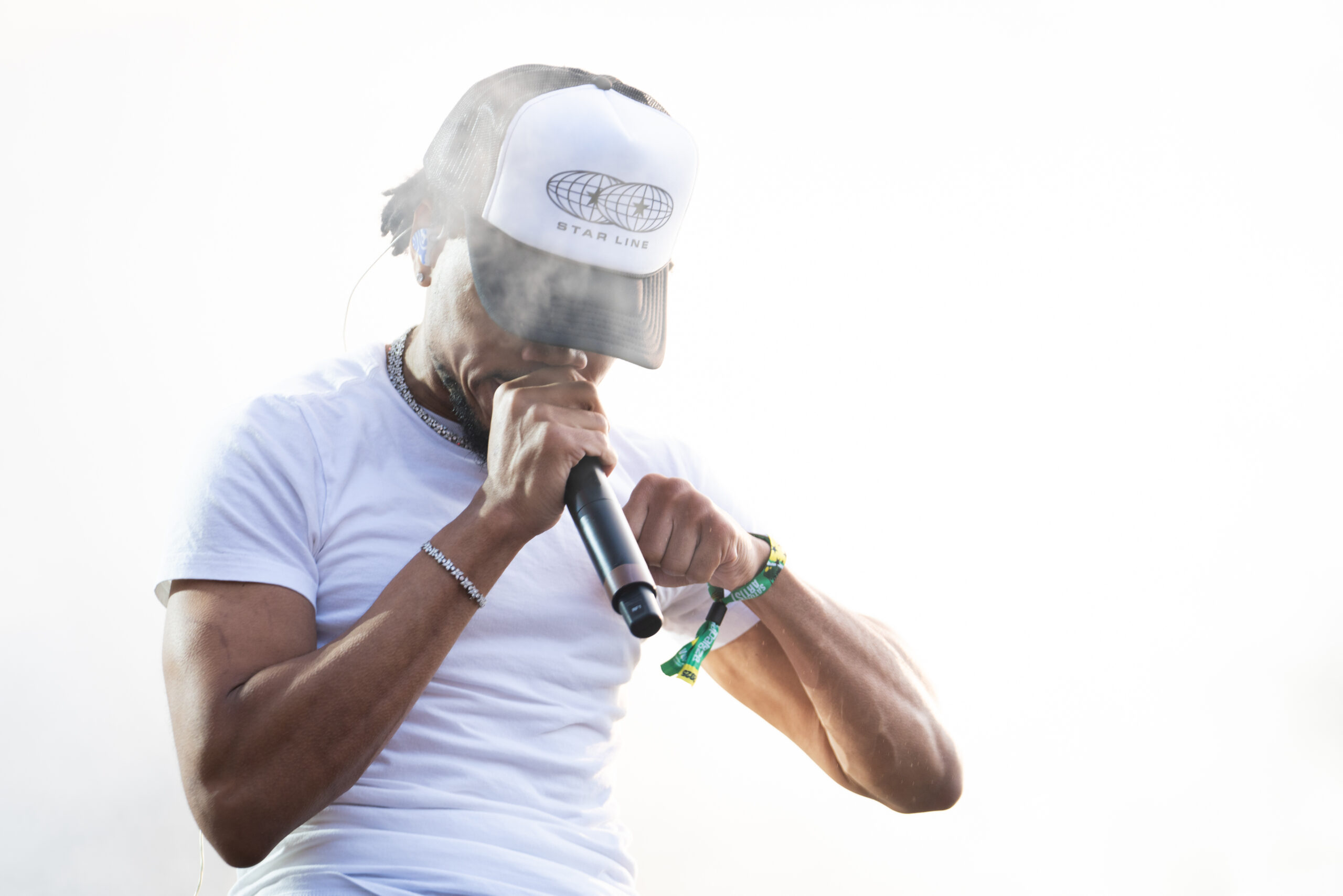 Chance the Rapper performs on the third day of Lollapalooza...