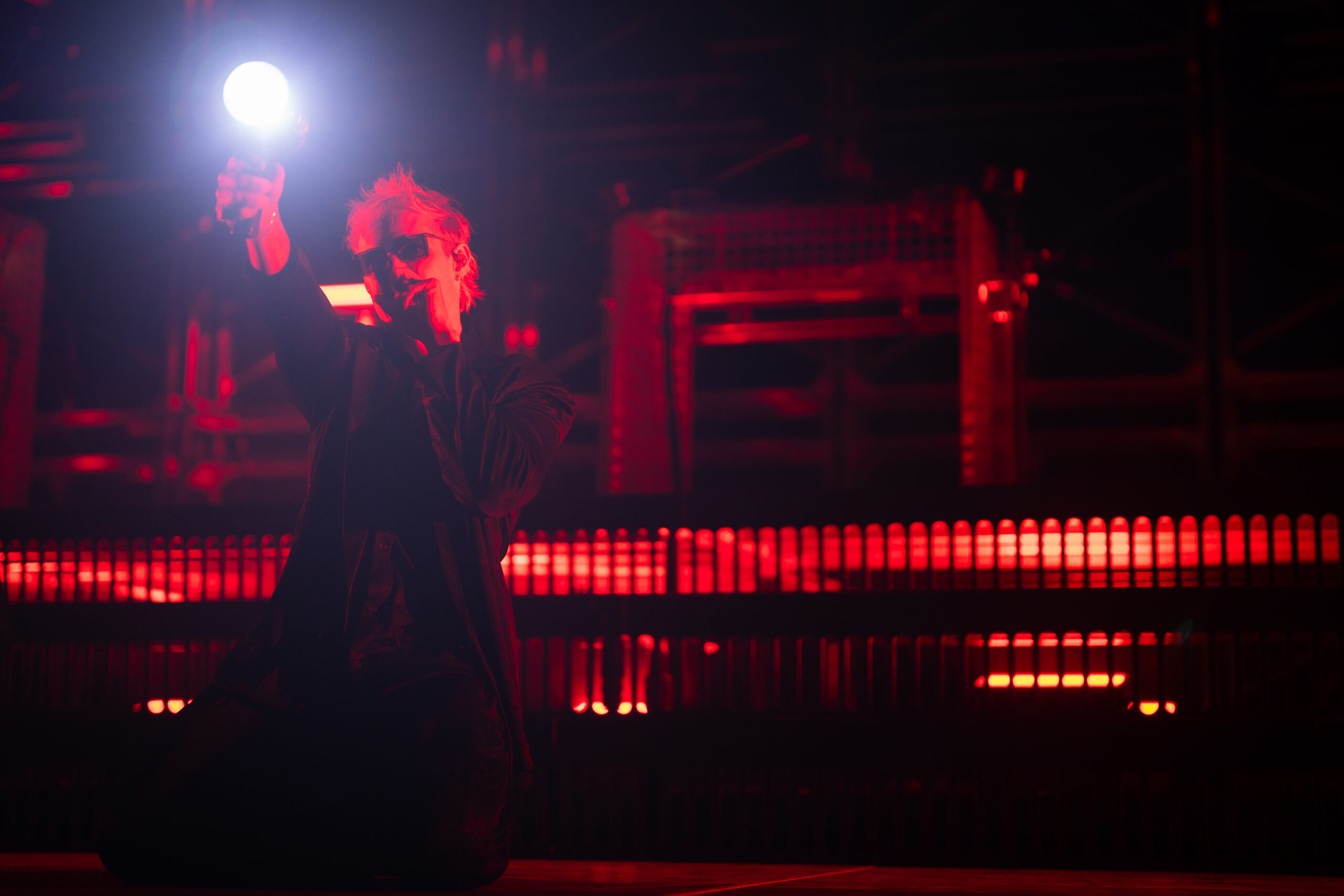 Rüfüs Du Sol performs on the third day of Lollapalooza...