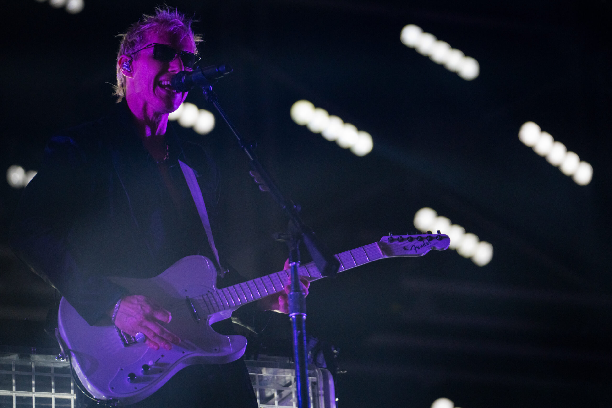Rüfüs Du Sol performs on the third day of Lollapalooza...