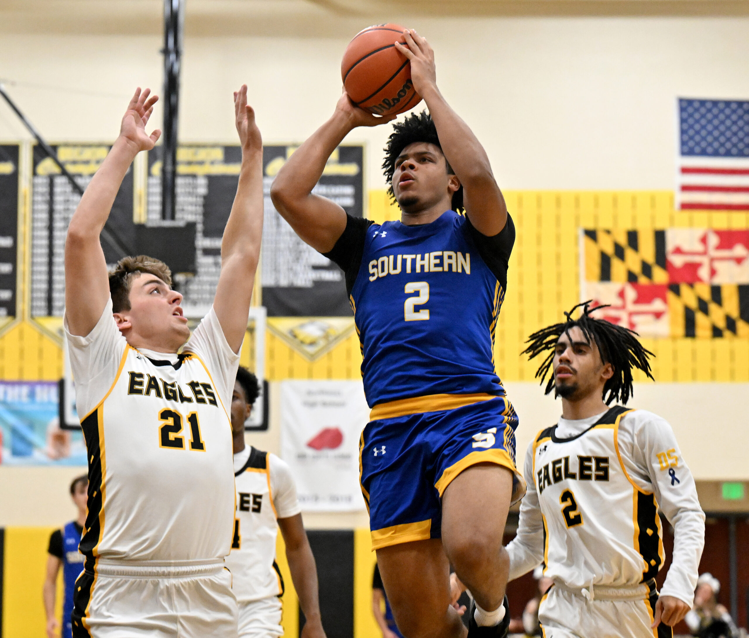 Jan. 06, 2026 Southern Bulldogs Daniel Lewis #2 hits a...