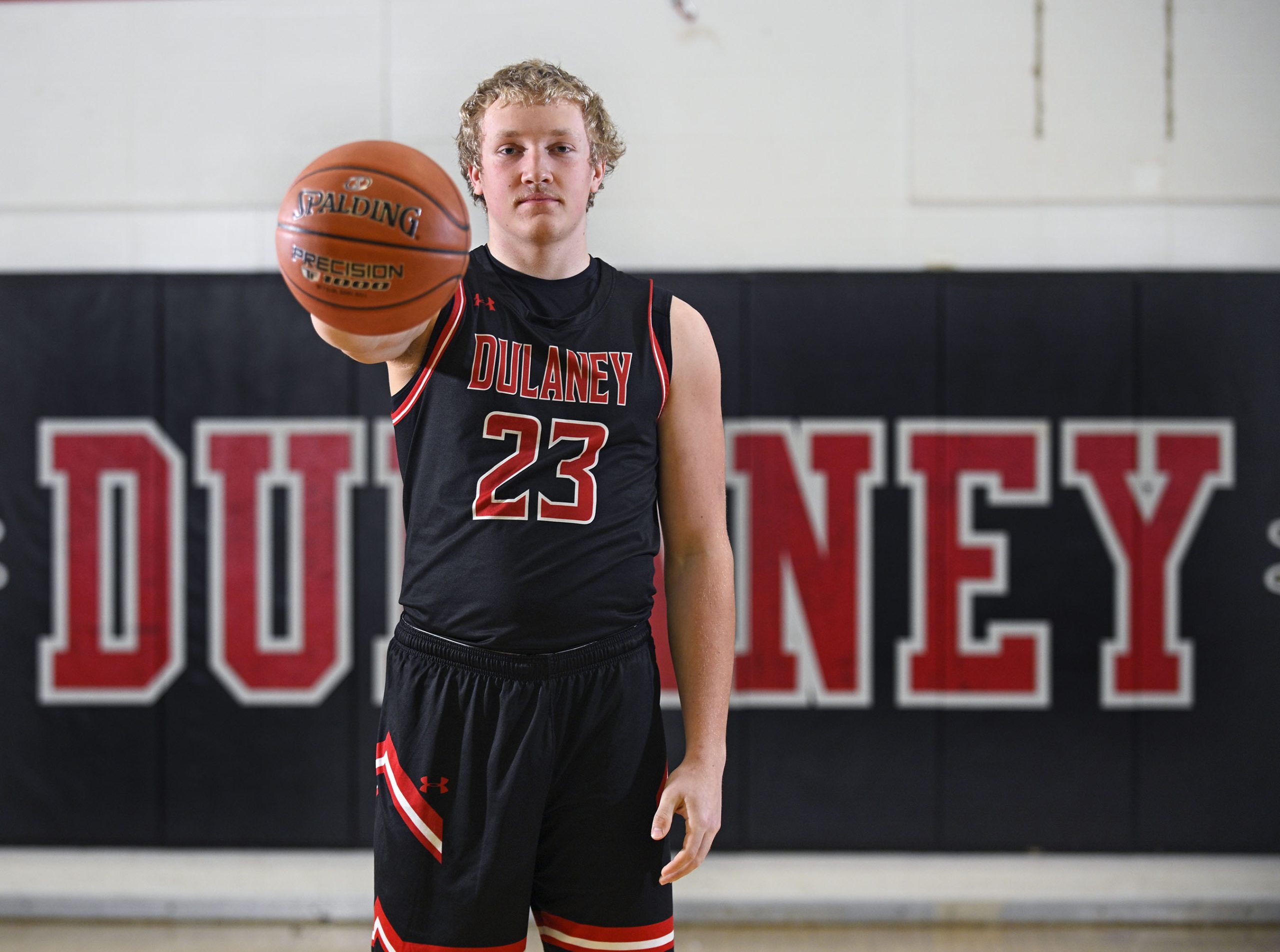 Dulaney High School senior center Drew Ranck. (Kenneth K. Lam/Staff)