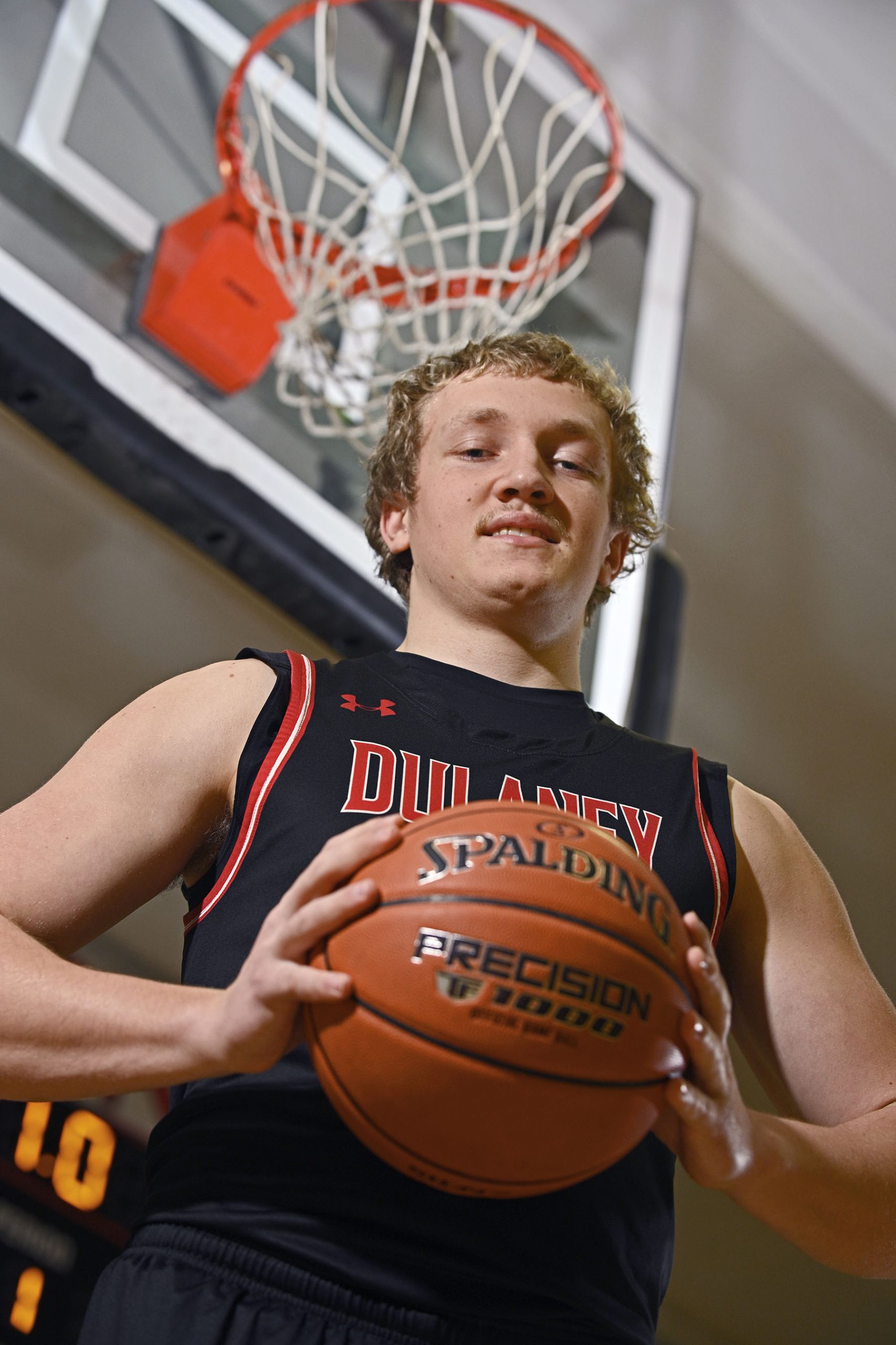 Dulaney High School senior center Drew Ranck. (Kenneth K. Lam/Staff)
